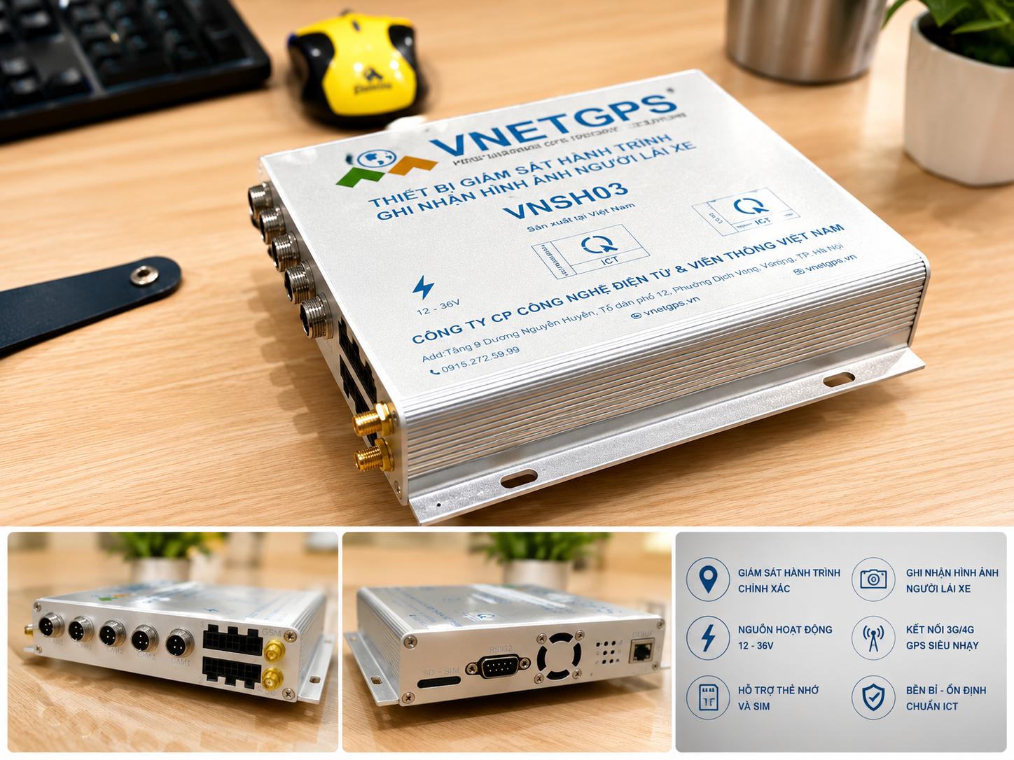Thiết bị ghi nhận hình ảnh người lái xe VNSH03